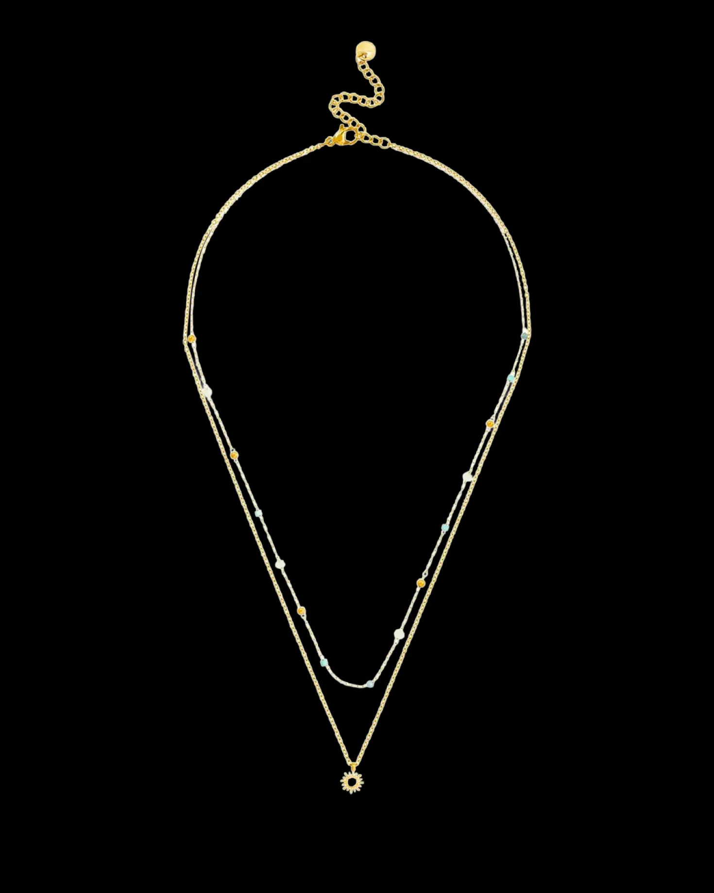 Collier multirangs - Steel Sun