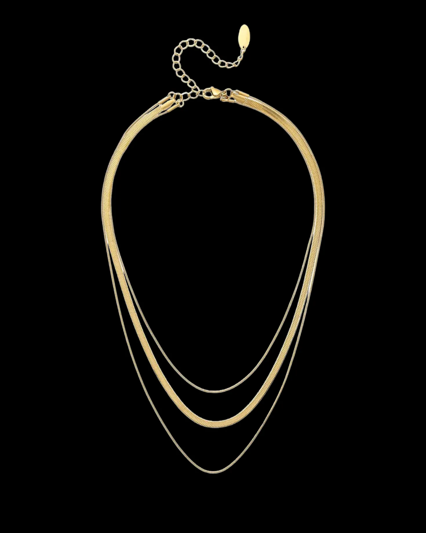 Collier multirangs - Steel Spark