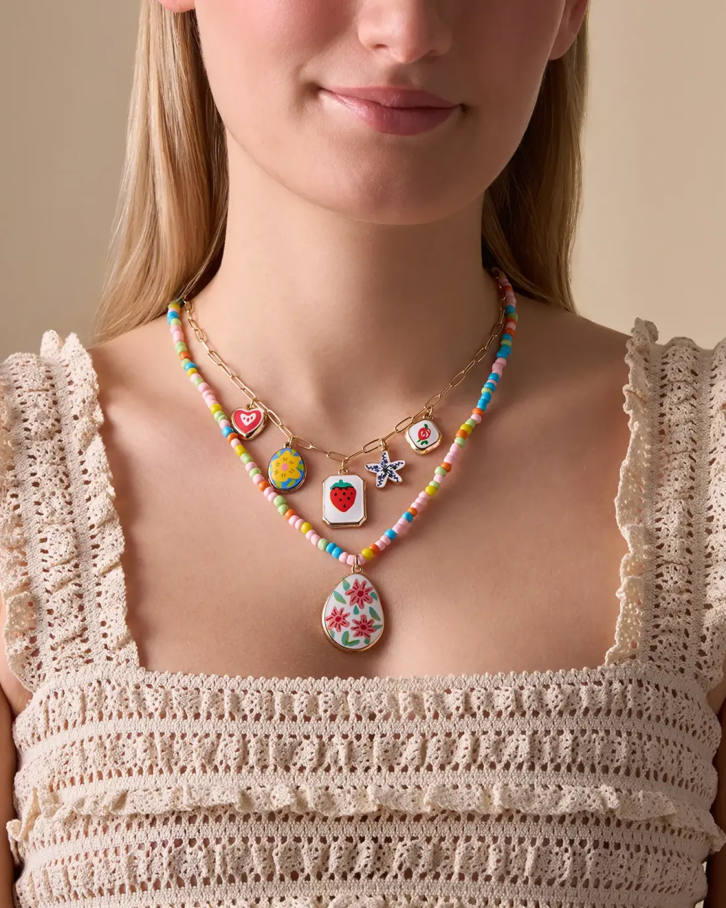 Collier multirangs - Summer Charms