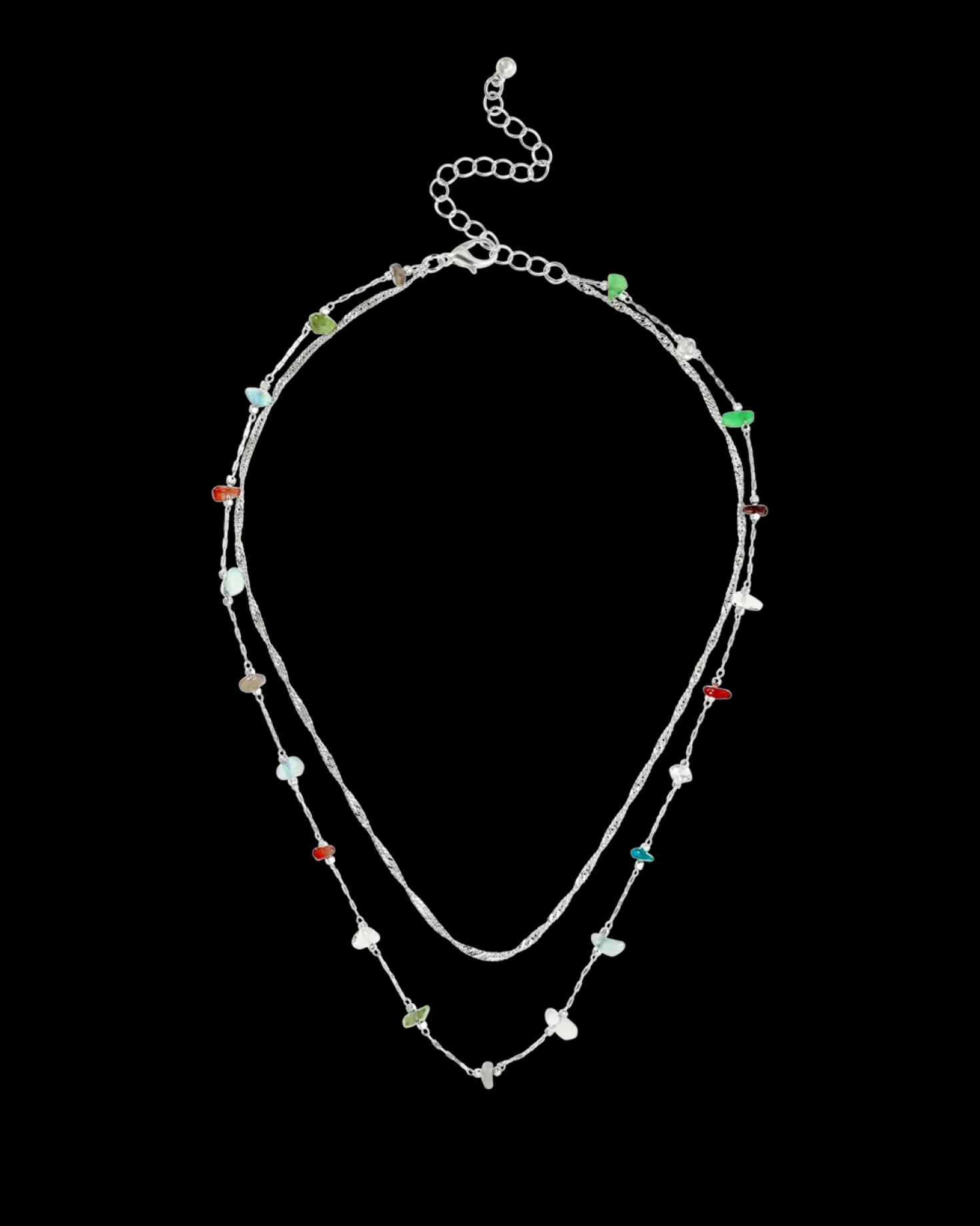 Collier multirangs - Summer Aventurine