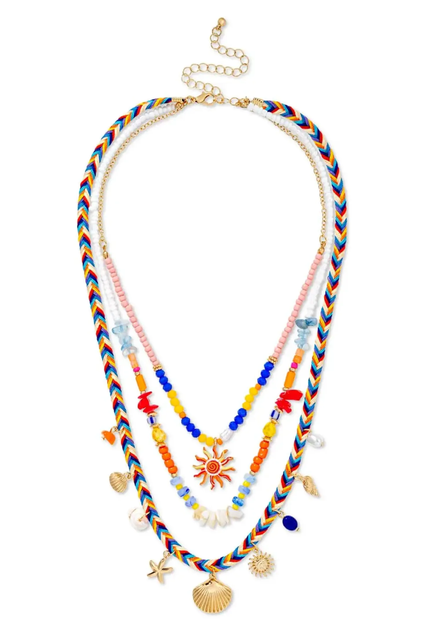 Collier multirangs - Summer Colors
