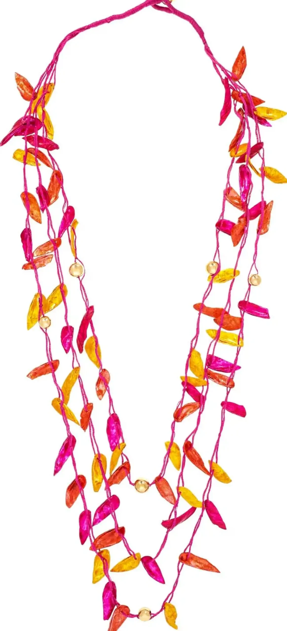 Collier multirangs - Sunset Harmony