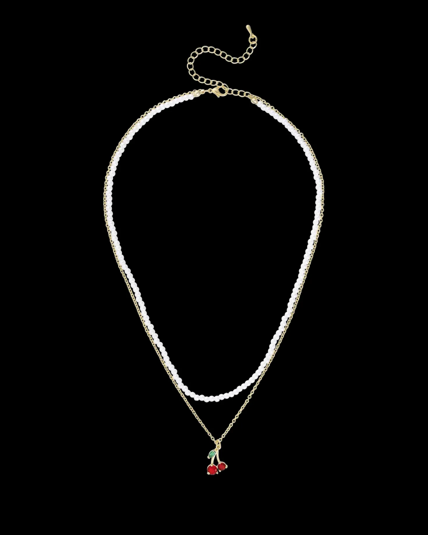 Collier multirangs - Sweet Cherry
