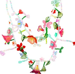 Collier multirangs - Vibrant Flowers