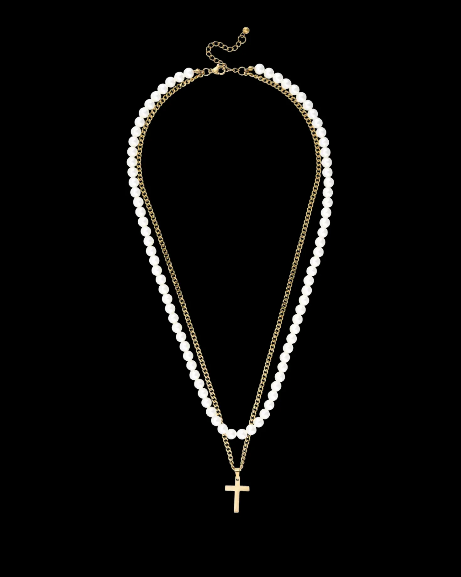 Collier multirangs pour homme