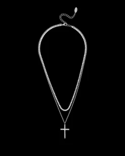 Collier multirangs pour homme - Classic Cross