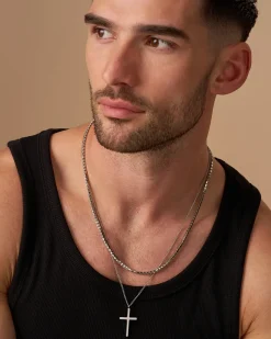Collier multirangs pour homme - Classic Cross