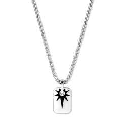 Collier pour homme - Black Starburst