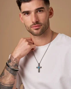 Collier pour homme - Blue Cross