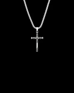 Collier pour homme - Enamelled Cross