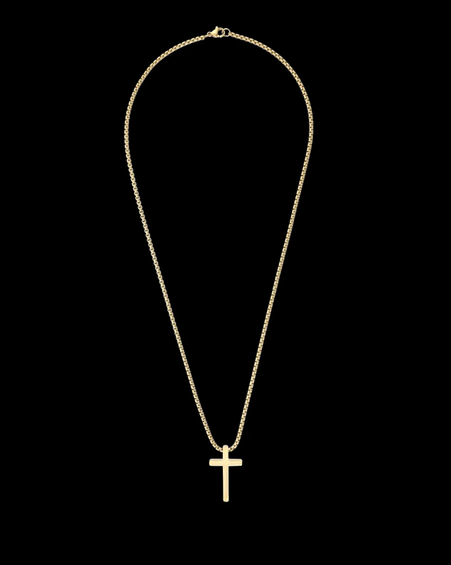 Collier pour homme - Golden Cross