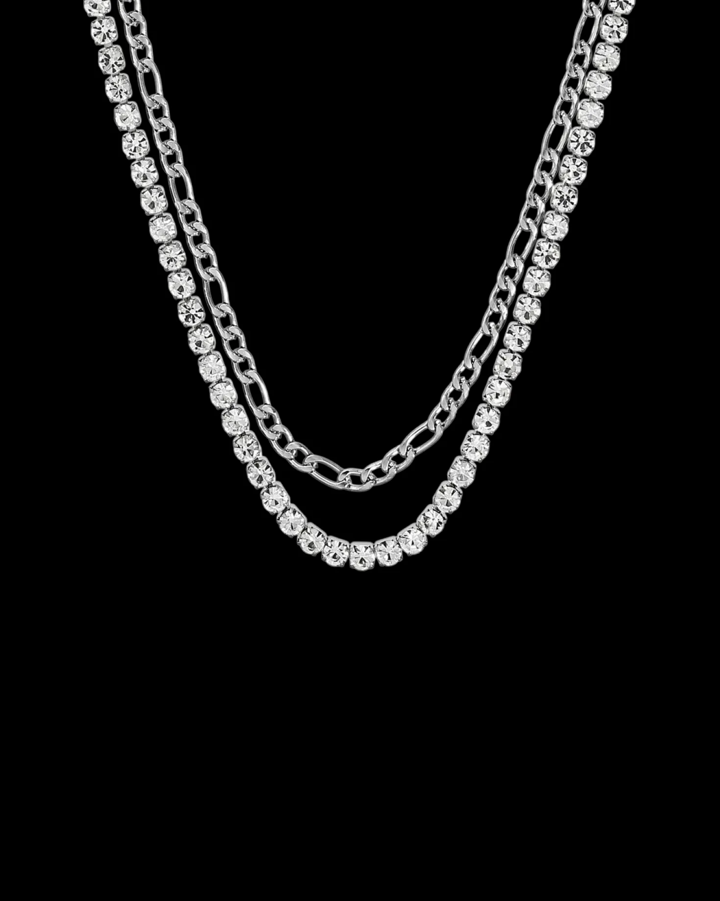 Collier pour homme - Steel Sparkle