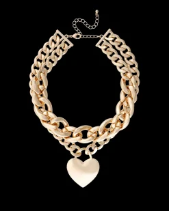 Collier ras du cou - Chunky Heart