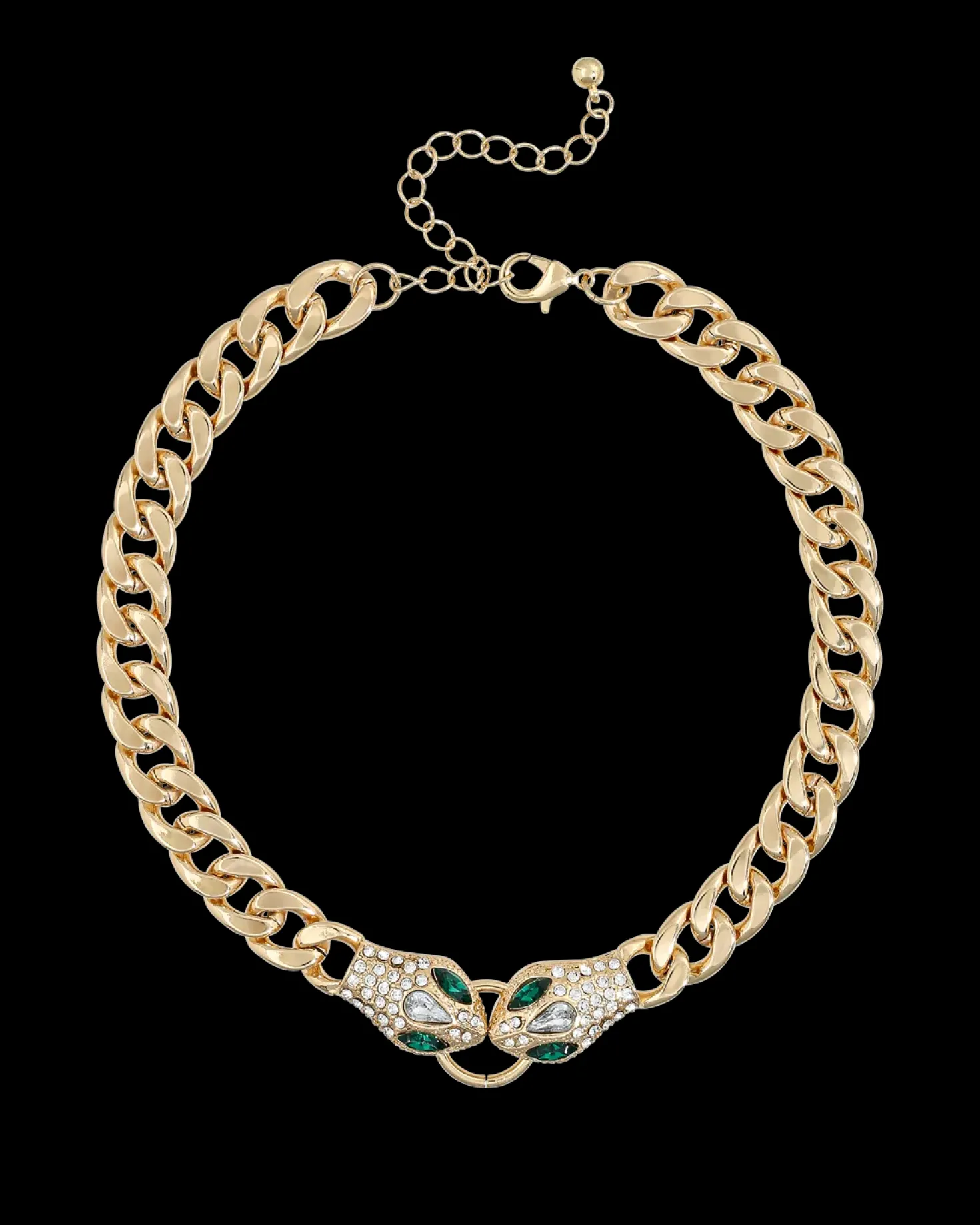 Collier ras du cou - Golden Snake