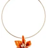 Collier ras du cou - Golden Bloom