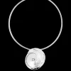 Collier ras du cou - Silver Flower