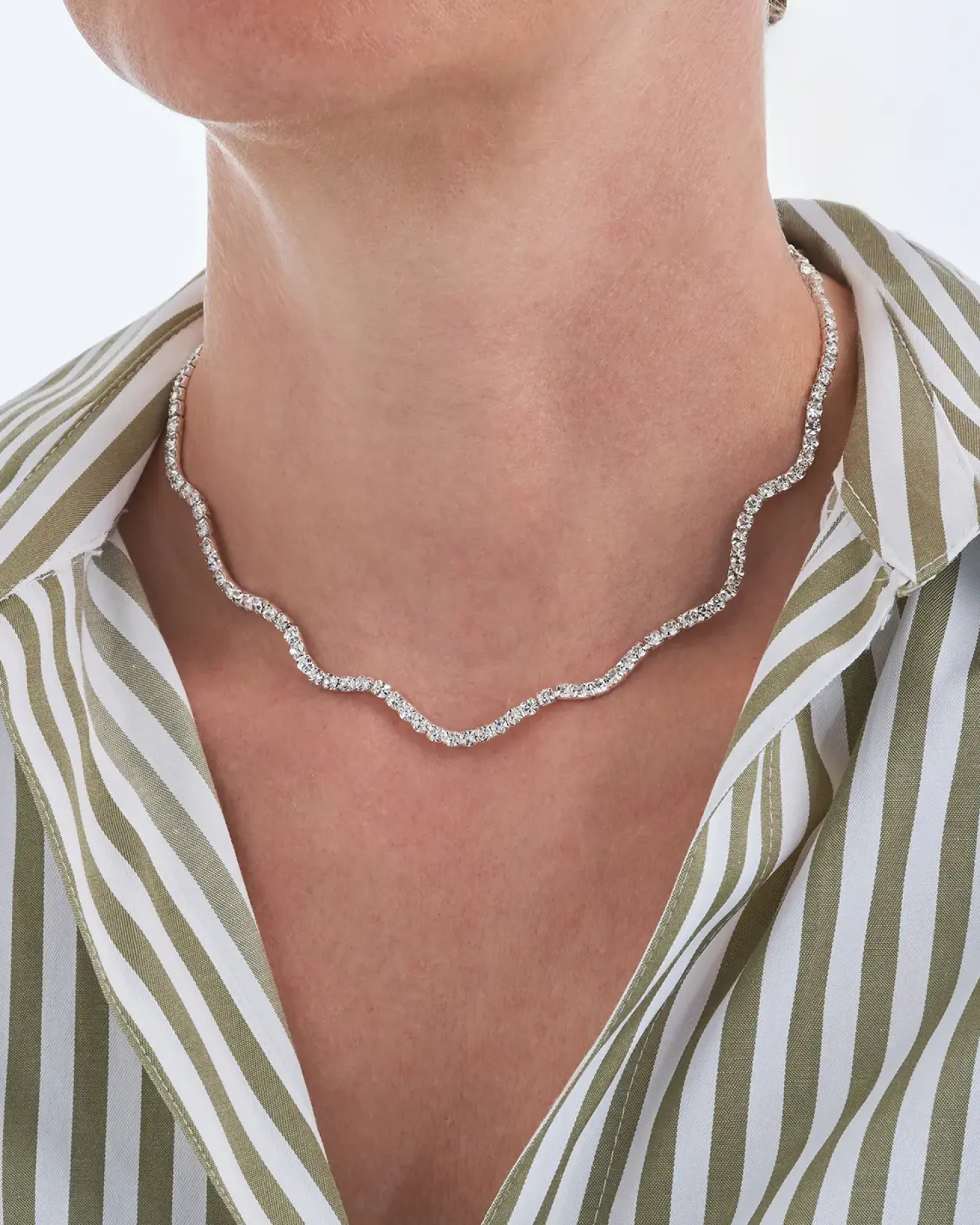 Collier ras du cou - Wavy Wonder