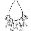 Collier Statement - Flower Fringes