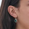 Crochets d'oreilles - Green Lights