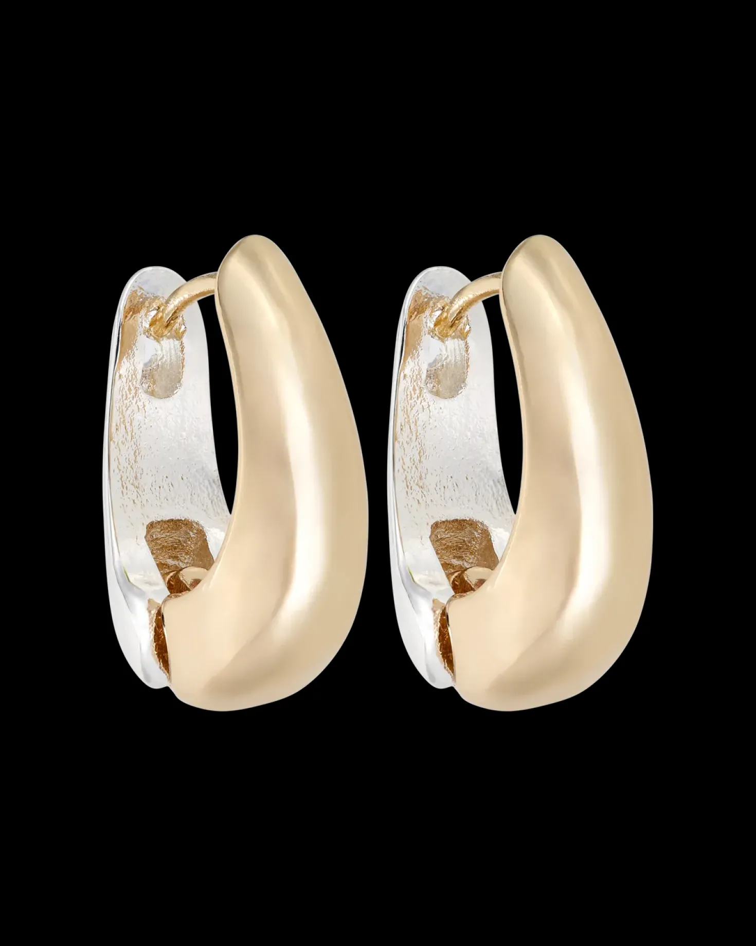 Créoles - Bicolor Oval