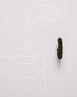 Créoles - Black Glitter