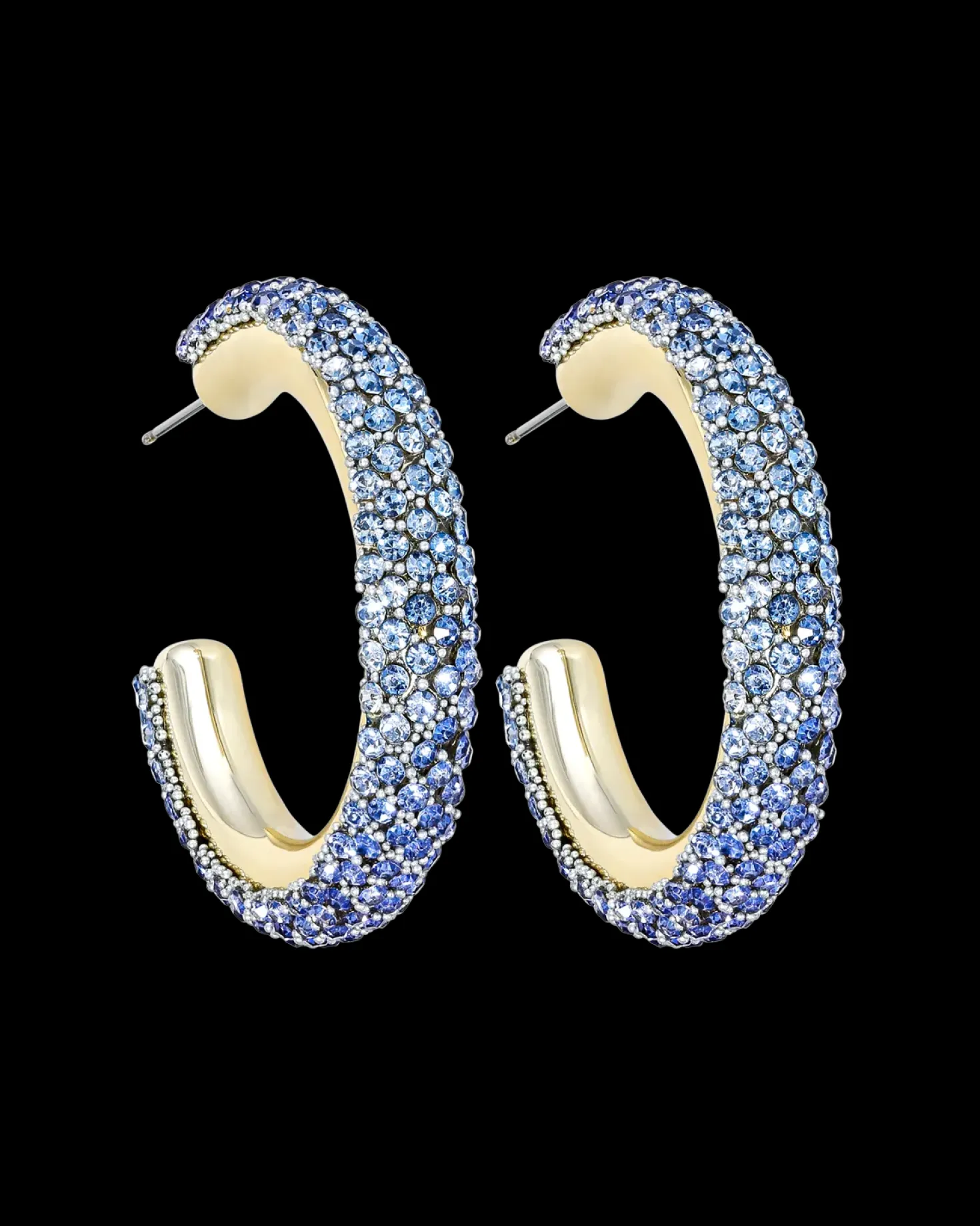 Créoles - Blue Sparkle