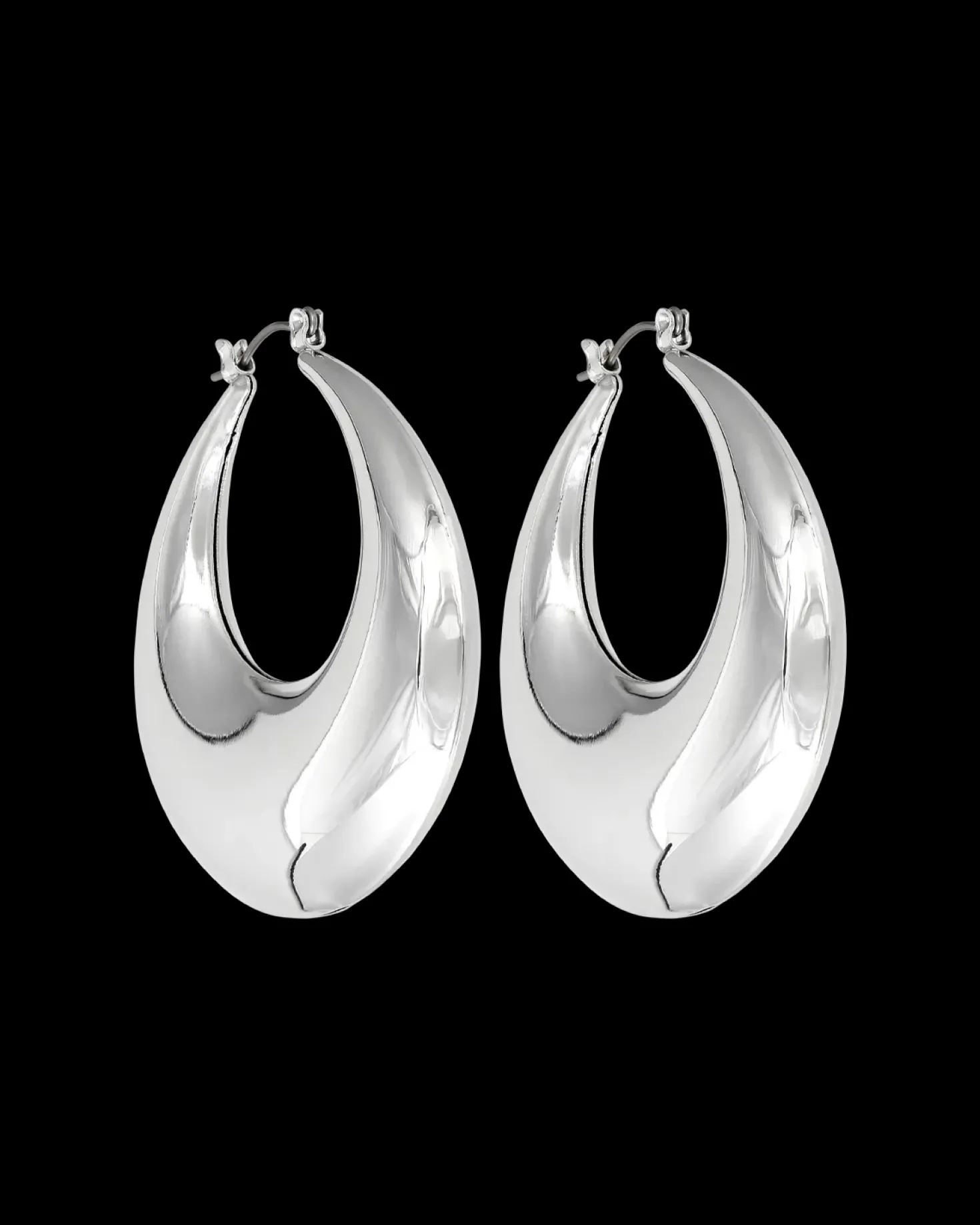Créoles - Bulky Silver