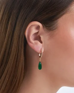 Créoles - Green Sparkle