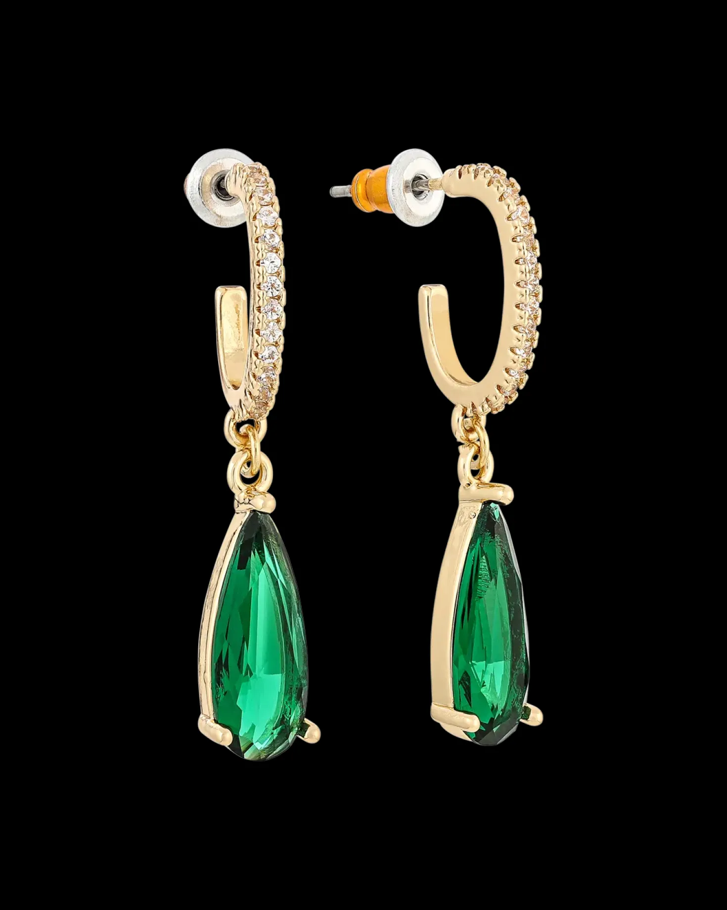 Créoles - Green Sparkle