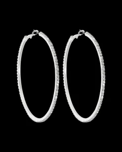 Créoles - Iced Silver