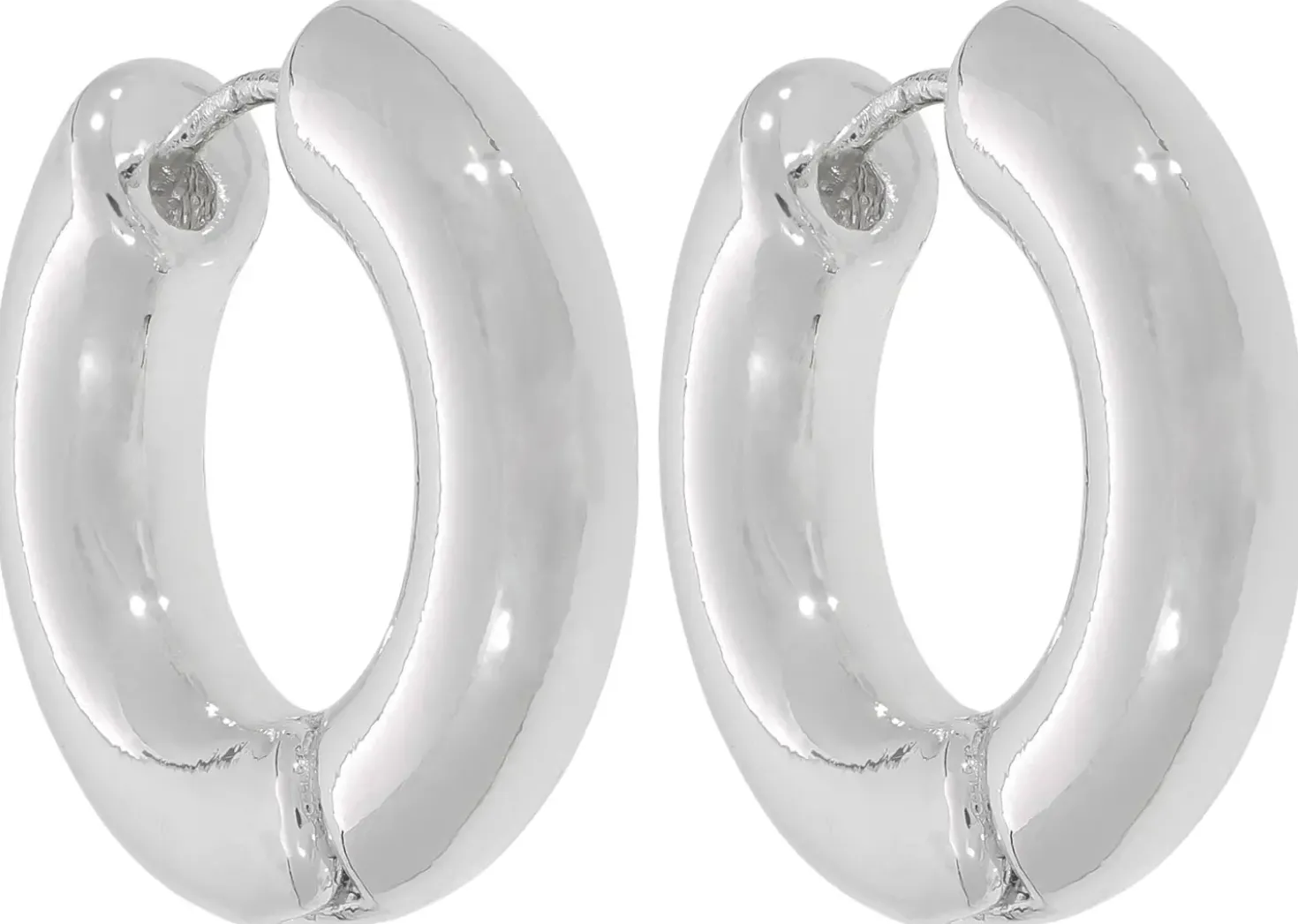 Créoles - Modish Silver