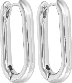 Créoles - Silver Oval