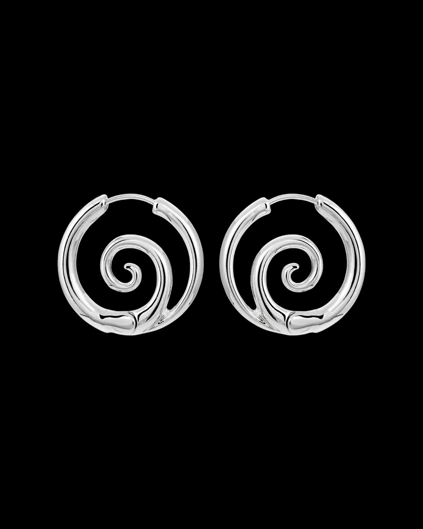 Créoles - Silver Spirals