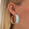 Créoles - Turquoise Shimmer