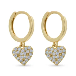 Créoles - Zirconia Heart