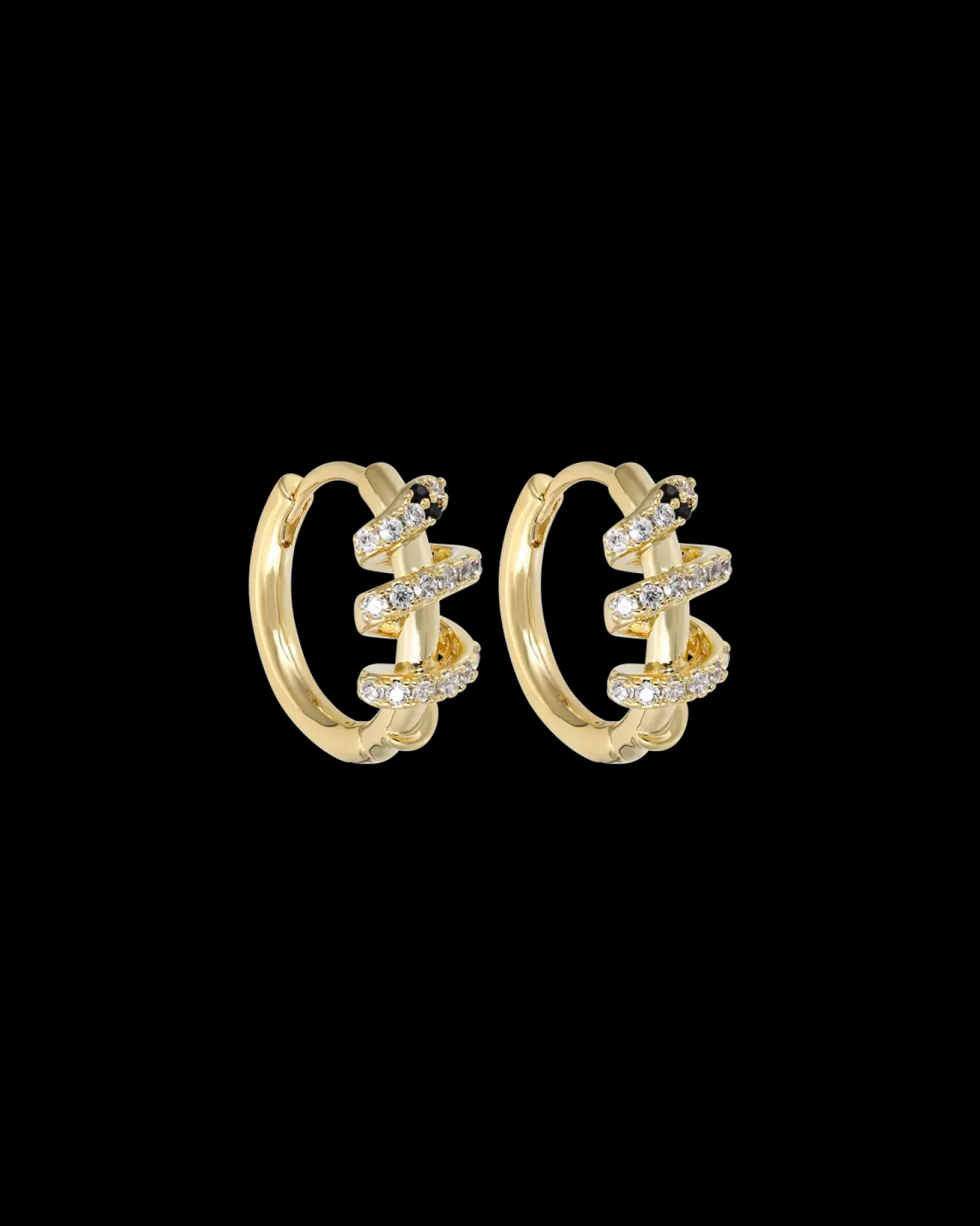 Créoles - Zirconia Twirl