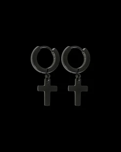 Créoles Homme - Black Cross