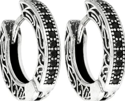 Créoles pour homme - Zirconia Ornament