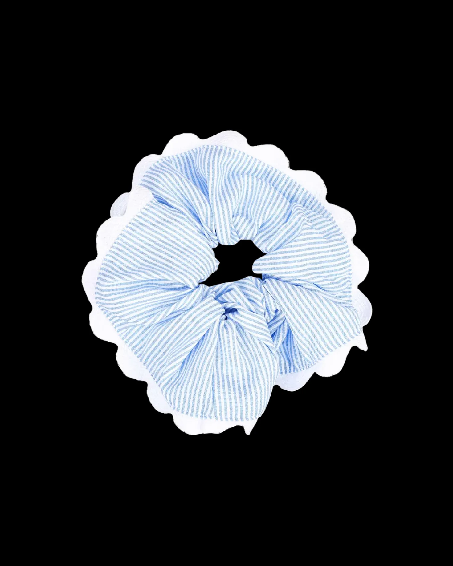 Elastique á cheveux - Striped Blue