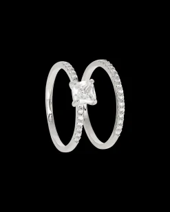 Ensemble de bagues - Classic Silver