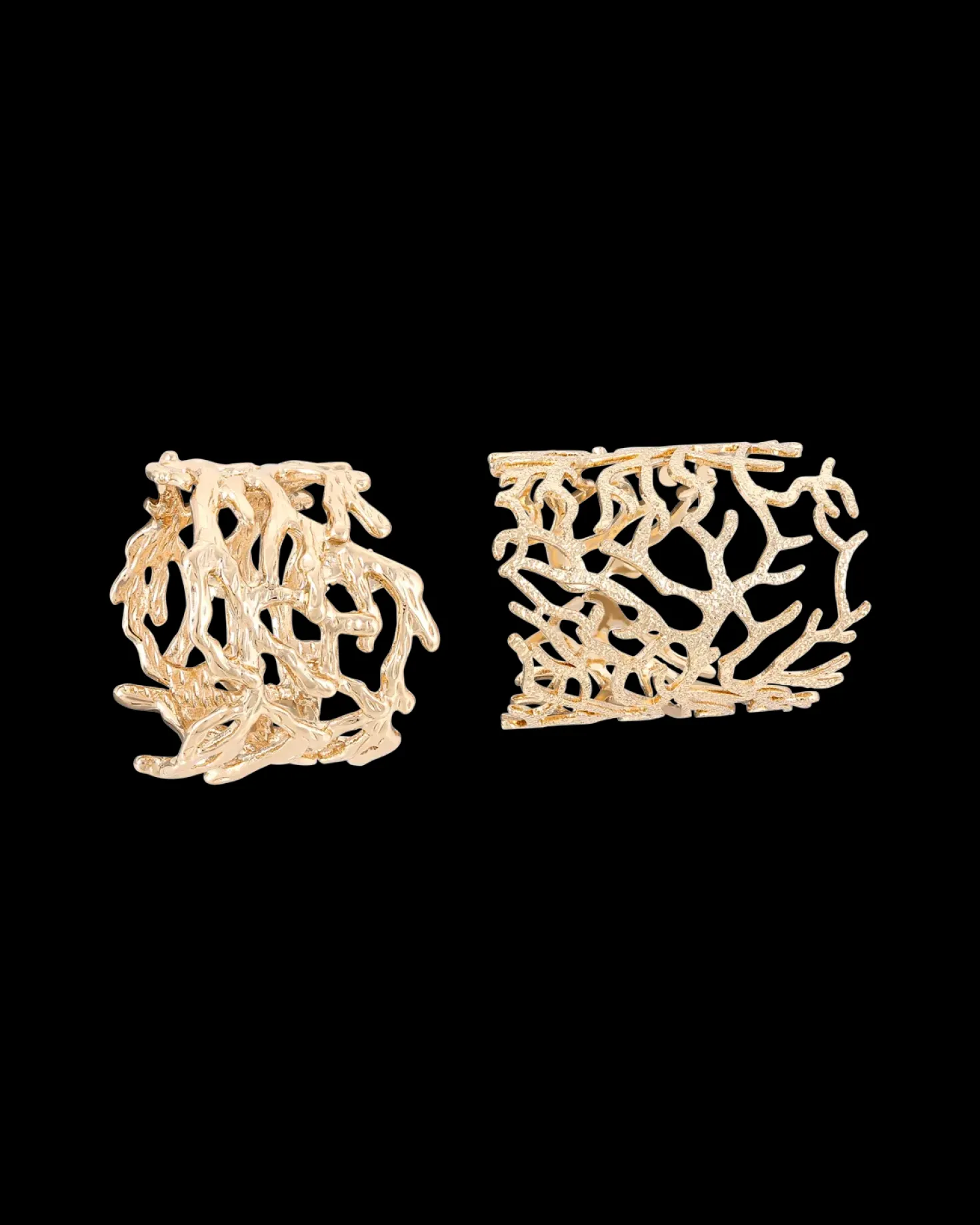 Ensemble de bagues - Coral Duo