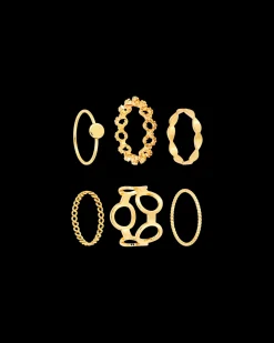 Ensemble de bagues - Different Shapes
