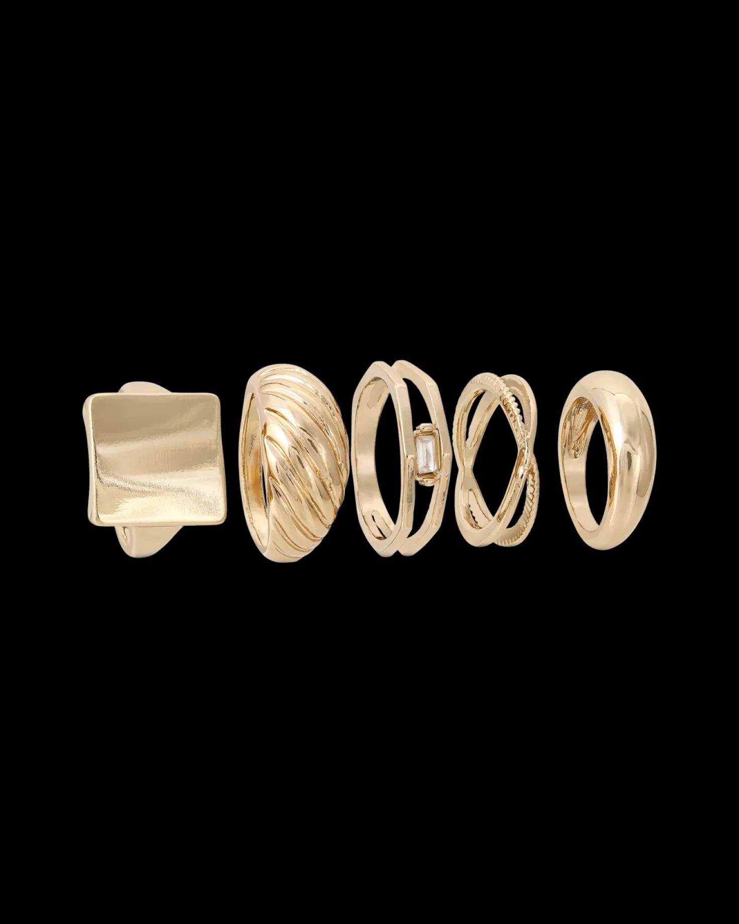 Ensemble de bagues - Heritage Gold