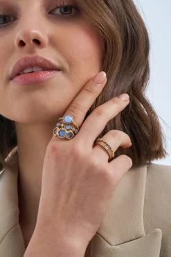 Ensemble de bagues - Lovely Blue