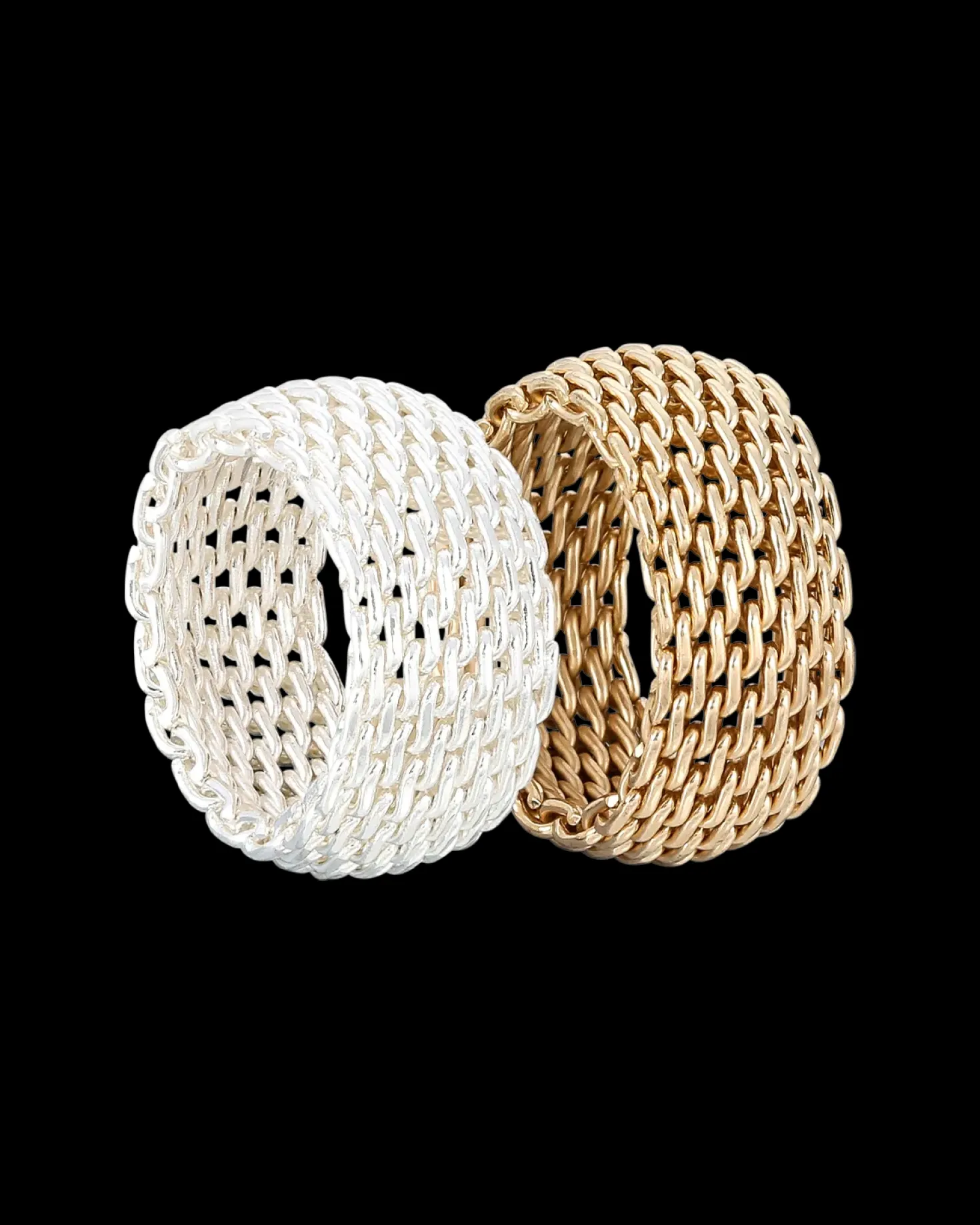 Ensemble de bagues - Mesh Duo