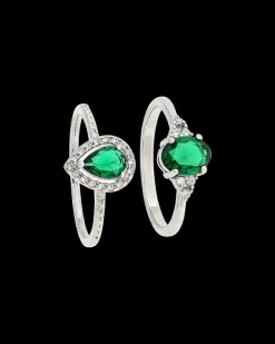 Ensemble de bagues - Royal Green