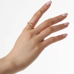 Ensemble de bagues - Shiny Gold