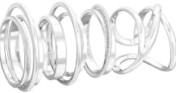 Ensemble de bagues - Silver Chic