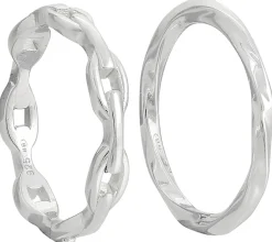 Ensemble de bagues - Silver Twist