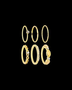 Ensemble de bagues- Golden Mirage